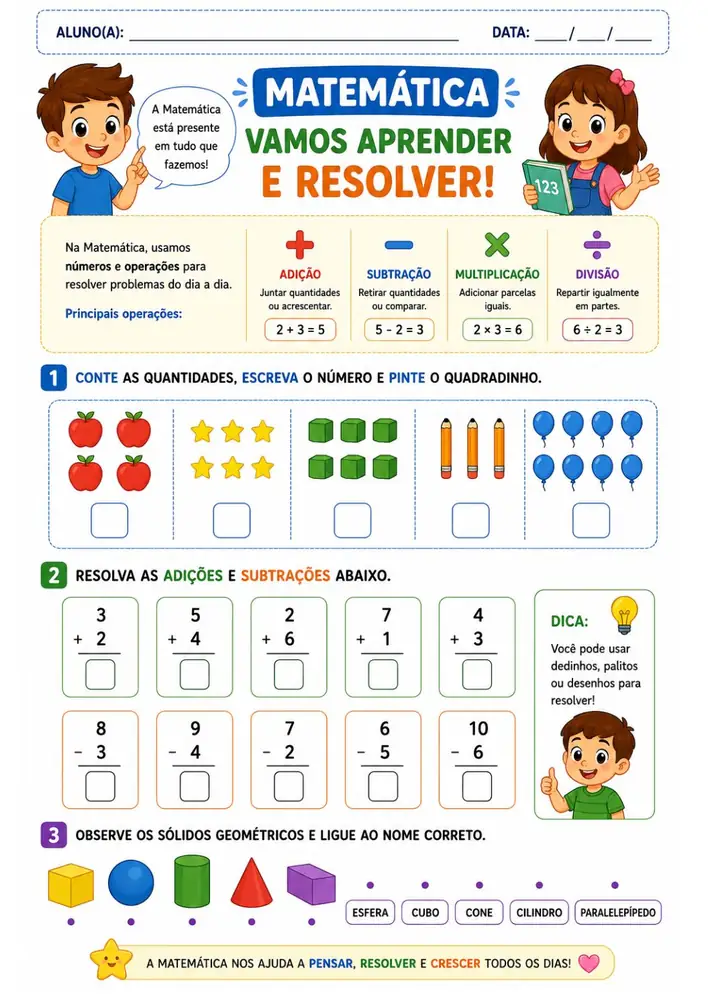 Amostra material de Matemática - Frações