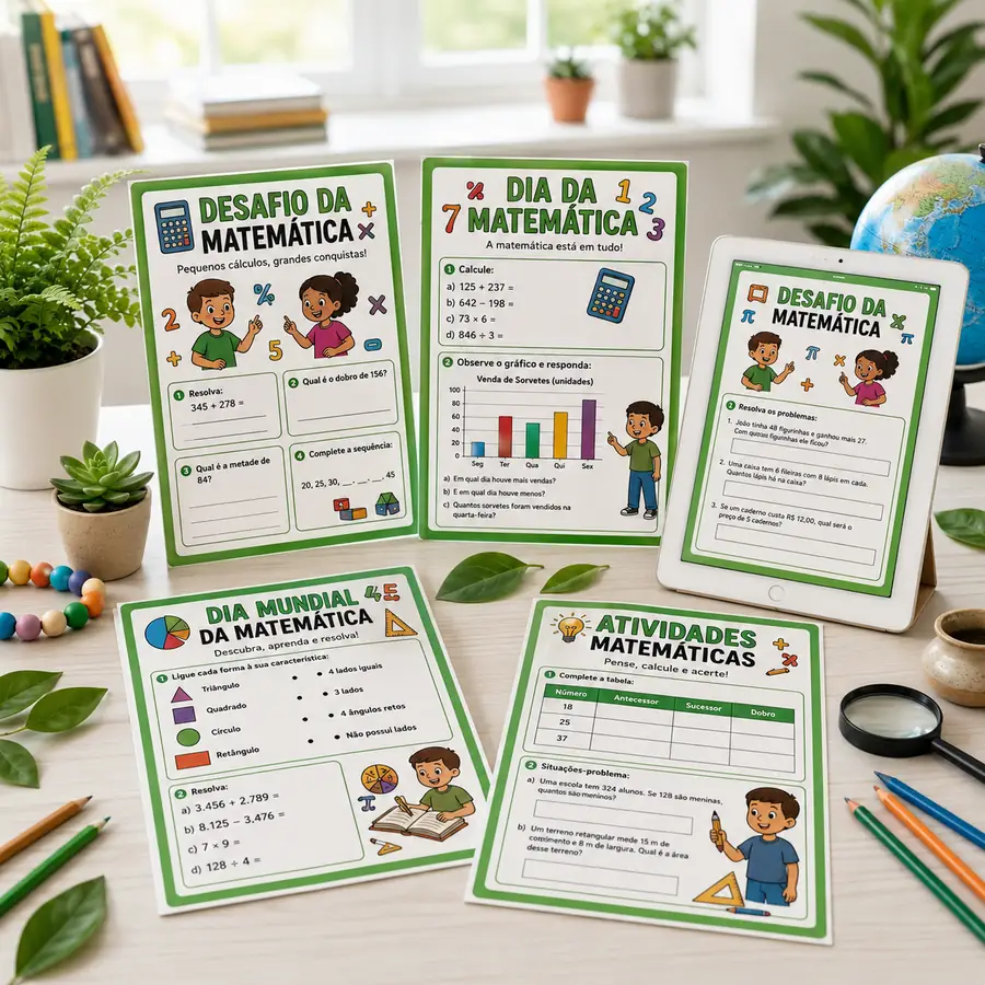 Actividades de Matemáticas para fechas especiales